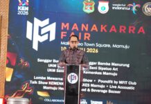 Sekprov Buka Manakarra Fair, Memberikan Dampak Kepada Sektor Perekonomian