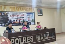 Cegah Radikalisme dan Kekerasan Anak, Dirreskrimum Polda Sulbar Supervisi ke Polres Mamasa