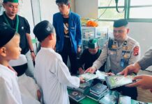 BADKO HMI Sulbar Apresiasi Sinergi Polri dan Mahasiswa, Tebar Al-Qur’an di Majene