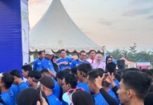 Kapolres Mamuju Tengah Hadiri Mateng Fun Run 2026, Ribuan Peserta Meriahkan Lari 5K