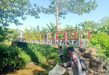 Jembatan Merah Putih Siap Diresmikan Presiden, Wakapolres Mateng Turun Langsung