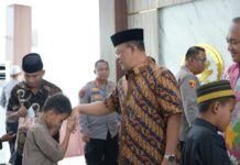 Yasinan dan Doa Bersama Anak Yatim, Polda Sulbar Isi Hari Juang Polri dengan Kebaikan