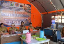 Hadapi Puncak Kemarau, BPBD Majene Gelar Rakor Penanganan Kebakaran Bersama Camat