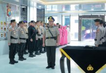 Kapolda Sulbar Lantik Dirpamobvit Baru, Sampaikan 5 Pesan Penting