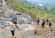 Karhutla Mengintai, Kapolres Mateng Minta Warga Tak Bakar Lahan