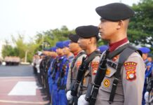 Wakapolda Sulbar: Personel Bugar Harus Siap Hadapi Tugas hingga Karhutla