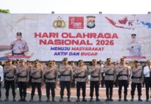 HAORNAS 2026, Wakapolda Sulbar Tekankan Fisik Prima untuk Pelayanan Masyarakat