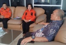 Kalaksa BPBD Sulbar Terima Kunjungan BPBD Mamasa, Bahas Penanganan Karhutla