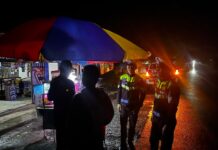 Lewat Patroli Humanis, Polantas Polda Sulbar Jaga Malam Panjang dan Kawal Keselamatan Warga