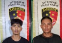 URC Passaka Polres Majene Tangkap Dua Terduga Pelaku Pencurian, Uang Rp12,6 Juta Diamankan