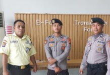 Polres Mateng Cek Pengamanan Bank BRI Topoyo, Kanit Pam Obvit Pastikan Personel Siaga