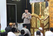 Salat Jumat Berjamaah di Masjid Nurul Iman, Kapolresta : Perkuat Ukhuwah Islamiah dan Jaga Toleransi Beragama