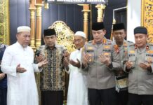 Imam Masjid Nurul Iman Rimuku Doakan Polresta Mamuju Amanah Dalam Tugas dan Dicintai Masyarakat
