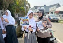 Sasar Pelajar di Mamuju, Satgas Polda Sulbar Jadikan Operasi Patuh Jadi Ruang Edukasi Seru