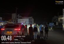 Gerak Cepat URC Polresta Mamuju! Patroli Dini Hari Sasar Pelaku 3C, Tawuran dan Kriminalitas Jalanan