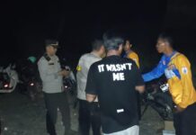 Gabungan Polresta Mamuju Bersama Brimob dan Warga Berhasil Padamkan Karhutla di Bukit Tambayako